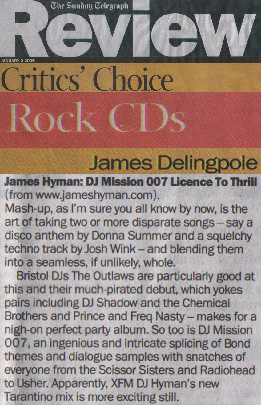 Mix-CD - 007 - Sunday Telegraph - Best Of 2004.jpg